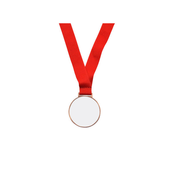 Médaille Ronde sublimable Couleur Bronze / Argent / Or